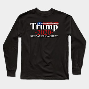 Re Elect Donald Trump 2020 USA Keep America Long Sleeve T-Shirt